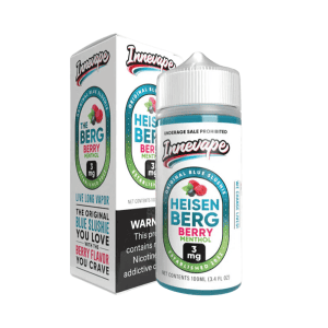 LÍQUIDO HEISENBERG BERRY MENTHOL: frutas vermelhas, frescor marcante, experiência equilibrada. Descubra Freebase Innevape, confira detalhes e compre online.