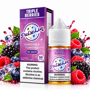 LÍQUIDO TRIPLE BERRIES - NICSALT - PULSELIQ