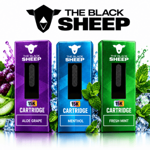 CARTUCHO BLACK SHEEP DUO MIX 15K - REFIL5% – ATÉ 15.000 PUFFS