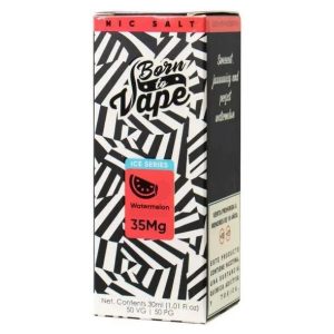 LÍQUIDO WATERMELON ICE NICSALT: melancia intensa, frescor gelado, compra online e sabor tropical para seu pod com qualidade.