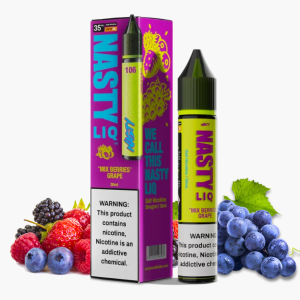 LÍQUIDO NICSALT MIX BERRIES GRAPE - NASTY