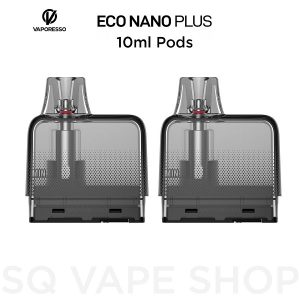 POD REPOSIÇÃO ECO NANO PLUS POD 10ML C/COIL - VAPORESSO