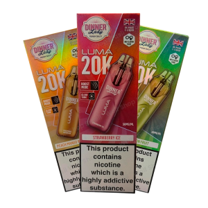 POD DESCARTÁVEL LUMA 20K 5% – DINNER LADY