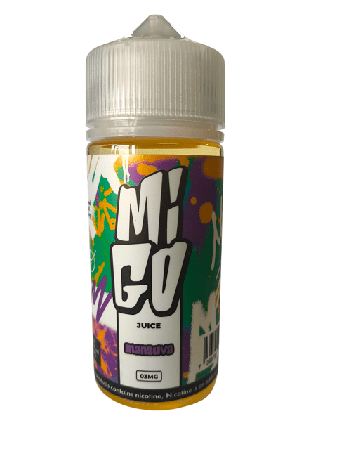260b0a12bbe06c9e20ba71ef3e548667.png Experimente o sabor tropical do LÍQUIDO FREEBASE MANGUVA MINT, com menta refrescante, aroma marcante e uma experiência envolvente no vape.