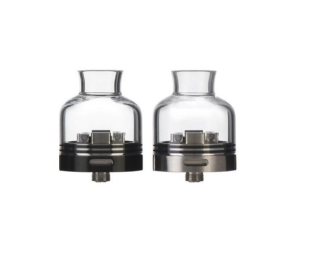 3638c46f1cce0af555b05da2a4e227a5.jpg ATOMIZADOR GLAZ RDSA RDA: explore construção robusta, deck amplo e airflow ajustável para vapor intenso e personalização precisa.