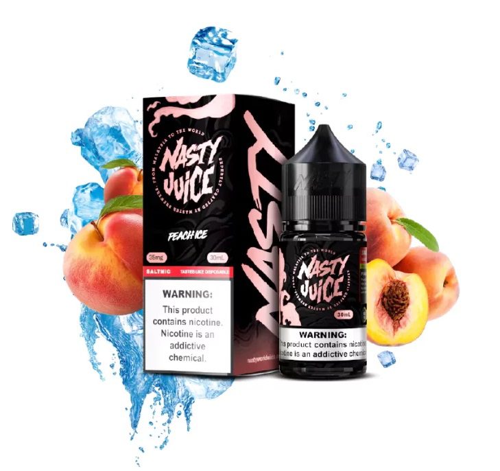 b1c916aa0db1e8435e4dbd30531505bb.jpg Descubra o LÍQUIDO PEACH ICE NICSALT da Nasty Smooth: pêssego marcante, frescor equilibrado e compra segura para seu pod compatível.