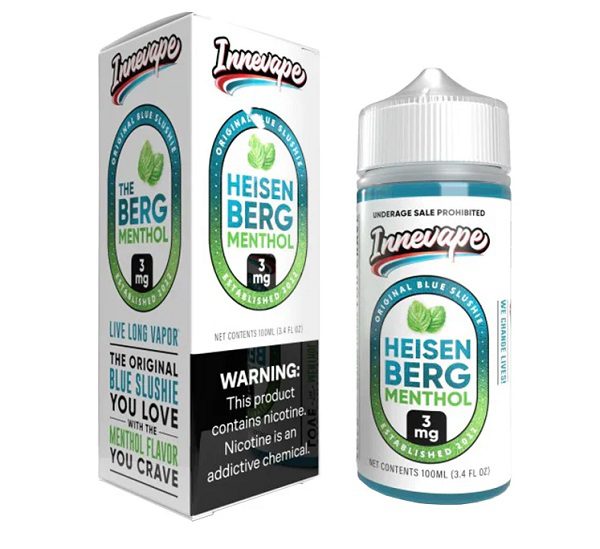 f540d308eb359fdae2d1b45ccf5b1cab.jpg Conheça o LÍQUIDO HEISENBERG MENTHOL FREEBASE da Innevape: frescor intenso, sabor equilibrado e vapor marcante para elevar sua experiência no vape.